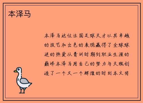 本泽马